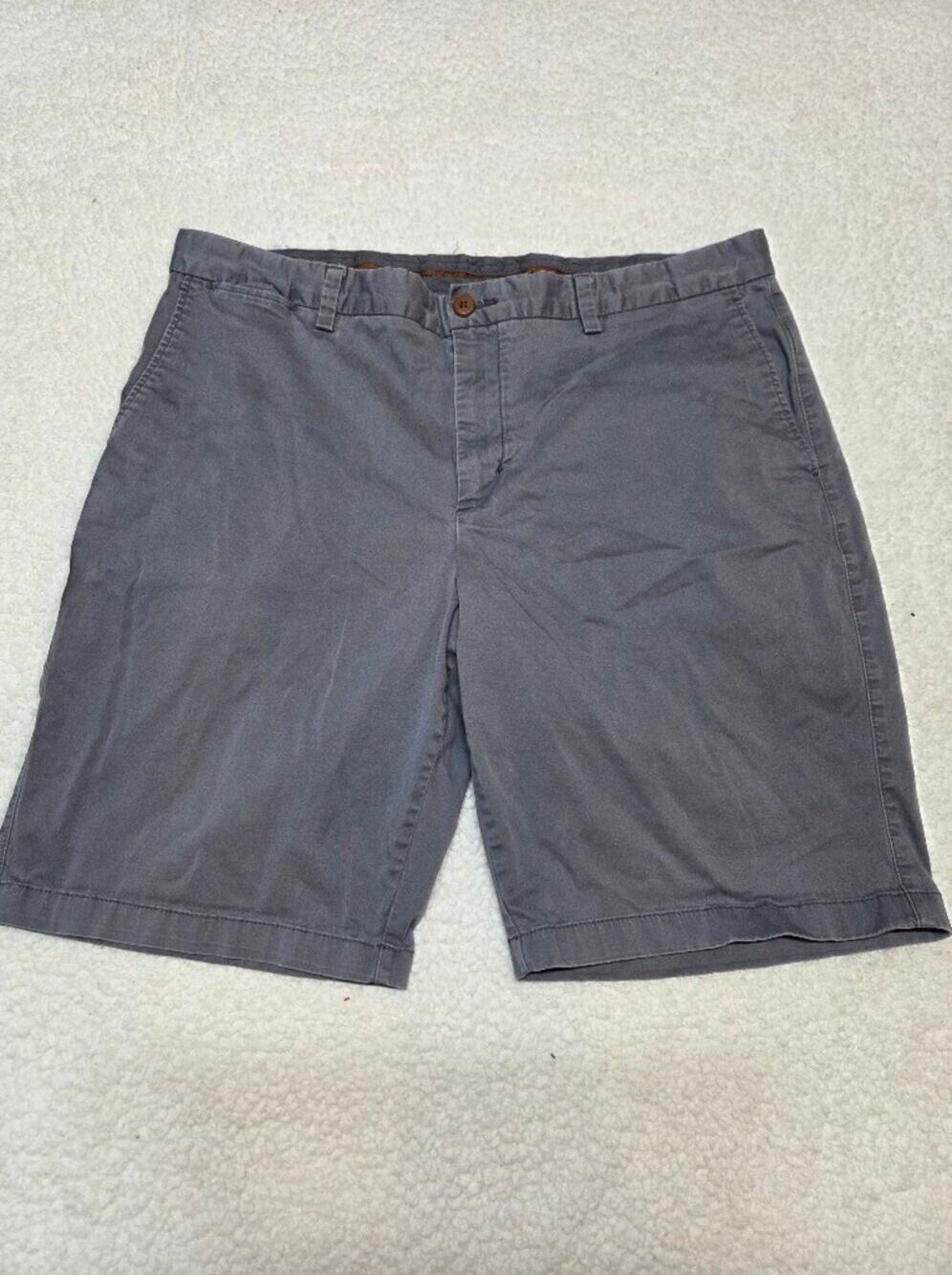 Tommy Bahama Men's Slate Gray Flat Front Shorts